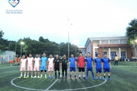 Khai mạc giải bóng đá mini công đoàn Sở Y tế 2019
