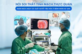 NỘI SOI THẮT TĨNH MẠCH THỰC QUẢN NGĂN NGỪA NGUY CƠ XUẤT HUYẾT TIÊU HÓA Ở BỆNH NHÂN XƠ GAN