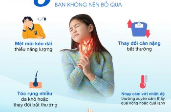 5 DẤU HIỆU CẢNH BÁO RỐI LOẠN TUYẾN GIÁP NHIỀU NGƯỜI THƯỜNG BỎ QUA 