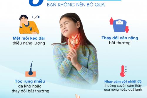 5 DẤU HIỆU CẢNH BÁO RỐI LOẠN TUYẾN GIÁP NHIỀU NGƯỜI THƯỜNG BỎ QUA 