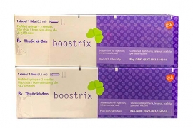 Boostrix – vắc xin phòng các bệnh bạch hầu – uốn ván – ho gà