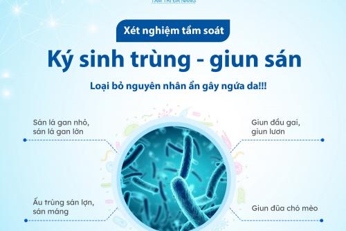 Xét nghiệm tầm soát ký sinh trùng – Loại bỏ nguyên nhân ẩn gây ngứa da
