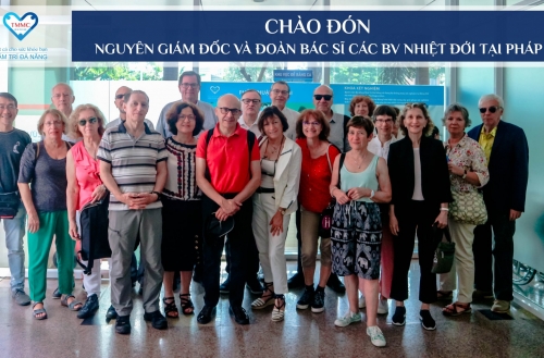 Đoàn bác sĩ Pháp thăm bệnh viện Tâm Trí Đà Nẵng