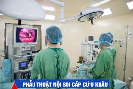 PHẪU THUẬT NỘI SOI CẤP CỨU KHÂU VỠ BÀNG QUANG THÀNH CÔNG Ở BỆNH NHÂN 38 TUỔI